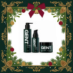 GENT Skincare Set for Men complete 3-step men's facial skincare routine
