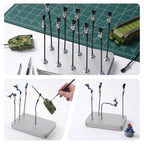 magnetic alligator clip holder model painting