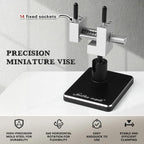mini precision vise 360 swivel clamp for miniature model making tool