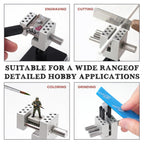 mini precision vise 360 swivel clamp for miniature model making tool