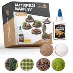 golden maple battlefield basing set terrain kit for miniature bases and dioramas