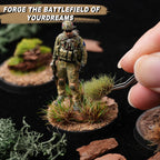 golden maple battlefield basing set terrain kit for miniature bases and dioramas