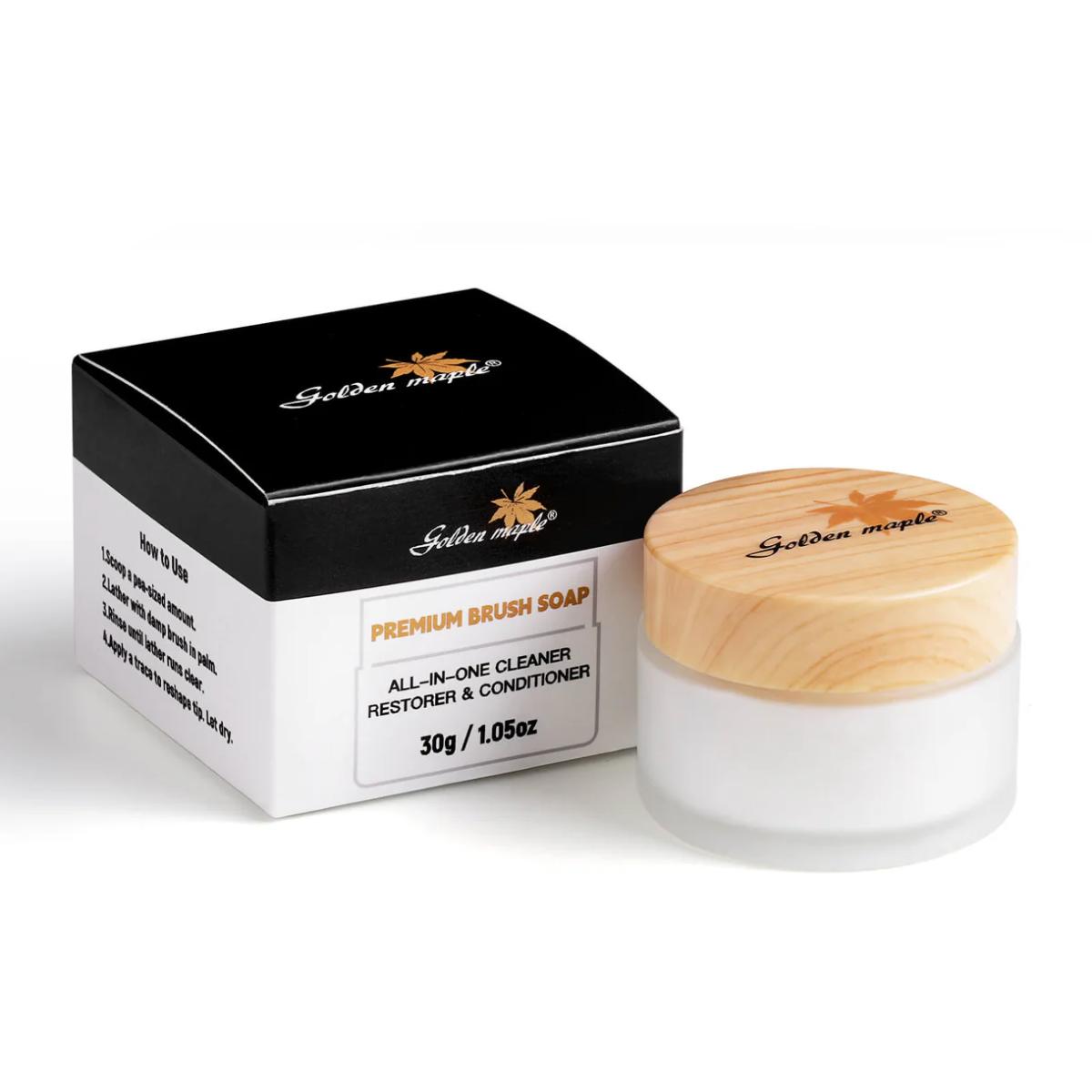 artist brush cleaner soap solid bar