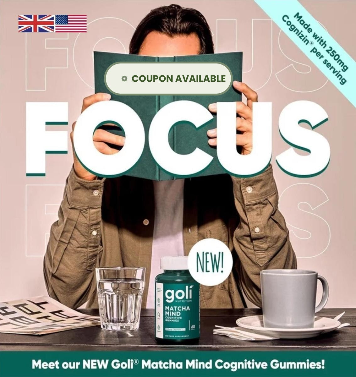 Goli Matcha Mind Gummies – natural focus and brain support