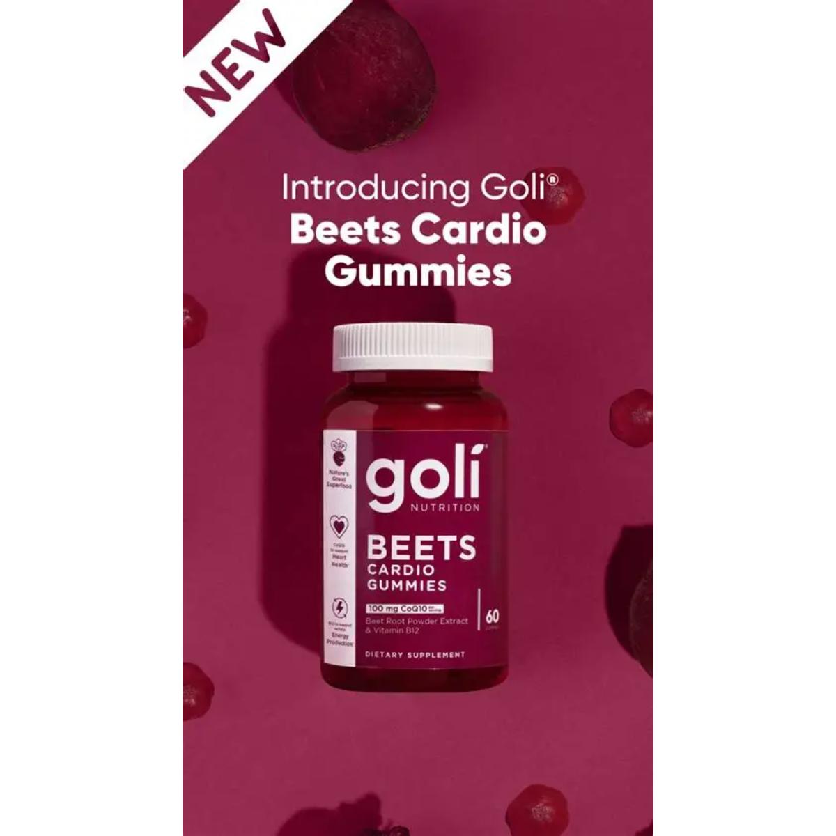 Goli Beets Gummies  Heart Health  Cardio Support