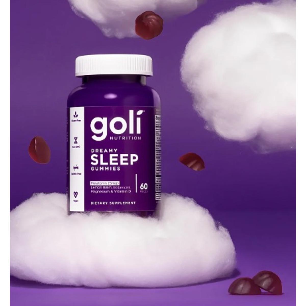 Goli Dreamy Sleep Gummies Natural Sleep Support