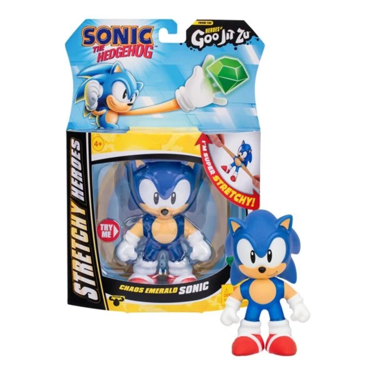 Heroes of Goo Jit Zu Chaos Emerald Sonic Stretch Action Figure