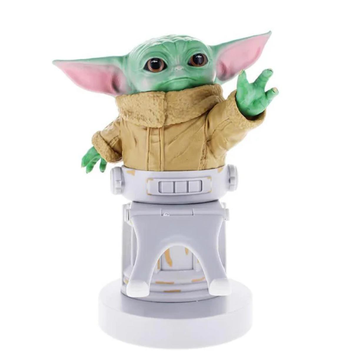 EXG Pro Star Wars The Child Limited Edition Cable Guys R.E.S.T. collectible phone stand and gaming controller holder featuring Grogu