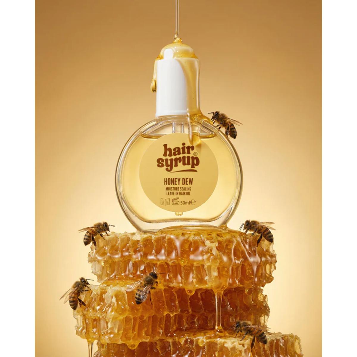 Hair Syrup Honey Dew Hydrating Honey Hair Oil for Dry and Dehydrated Hair