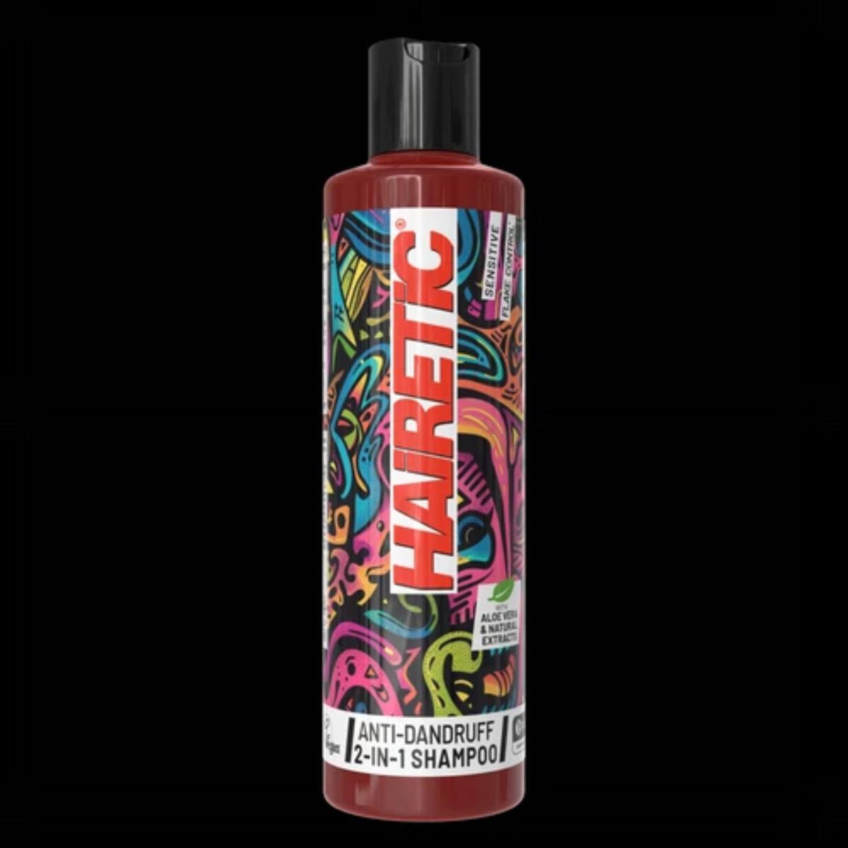 Hairetic Anti-Dandruff 2-in-1 Shampoo and Conditioner with Aloe Vera 250ml