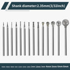 Hanboost 10‑pc ceramic engraving burr set for precision carving and grinding
