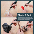 Hanboost 10‑pc ceramic engraving burr set for precision carving and grinding
