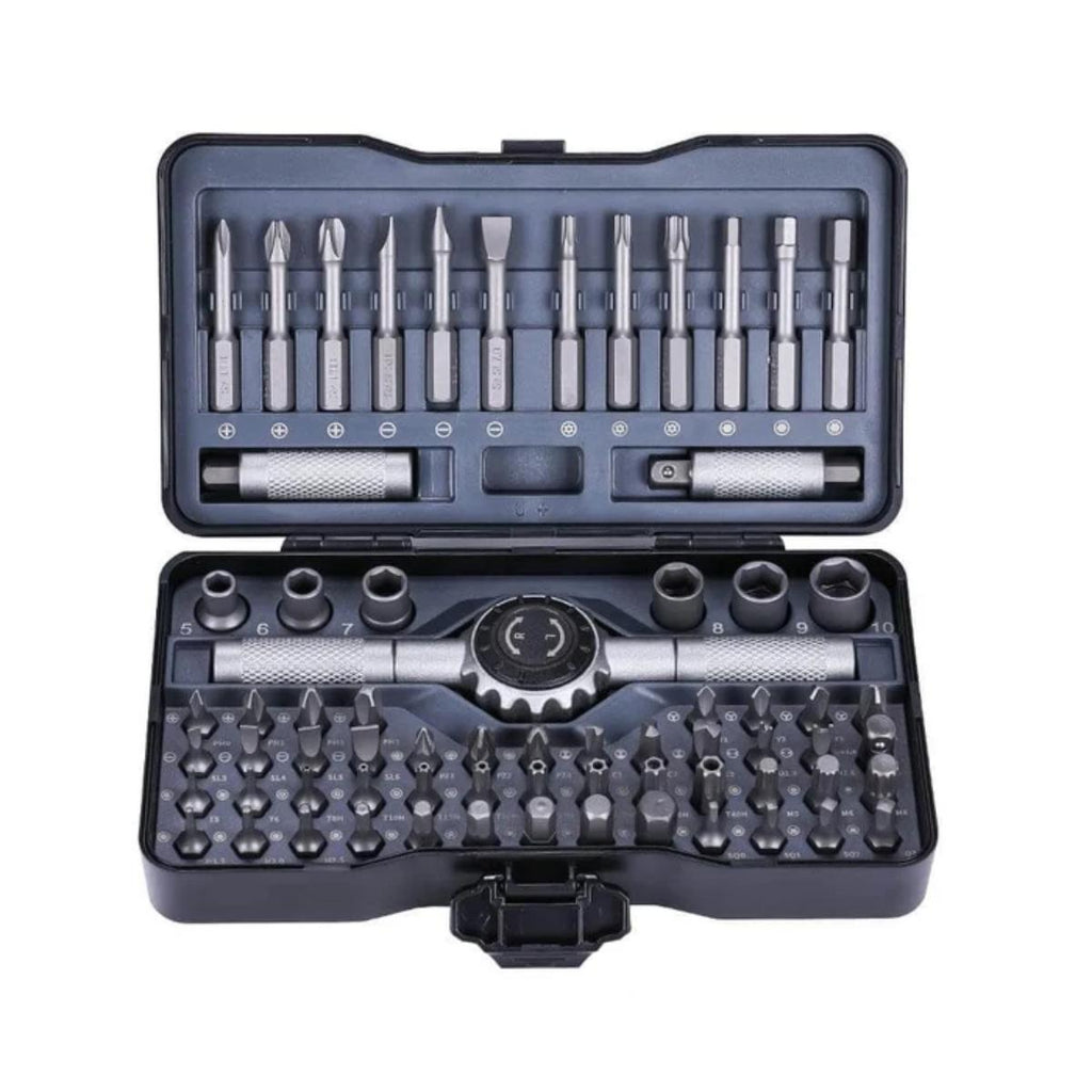 Hanboost 69-in-1 ratchet screwdriver set with magnetic bits