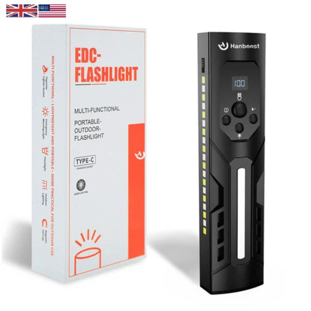 EDC rechargeable flashlight compact design