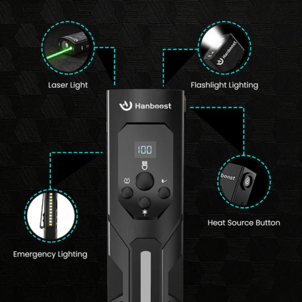 EDC rechargeable flashlight compact design