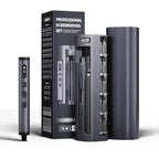 Hanboost 78-in-1 precision electric screwdriver set with rotating book-spine storage box
