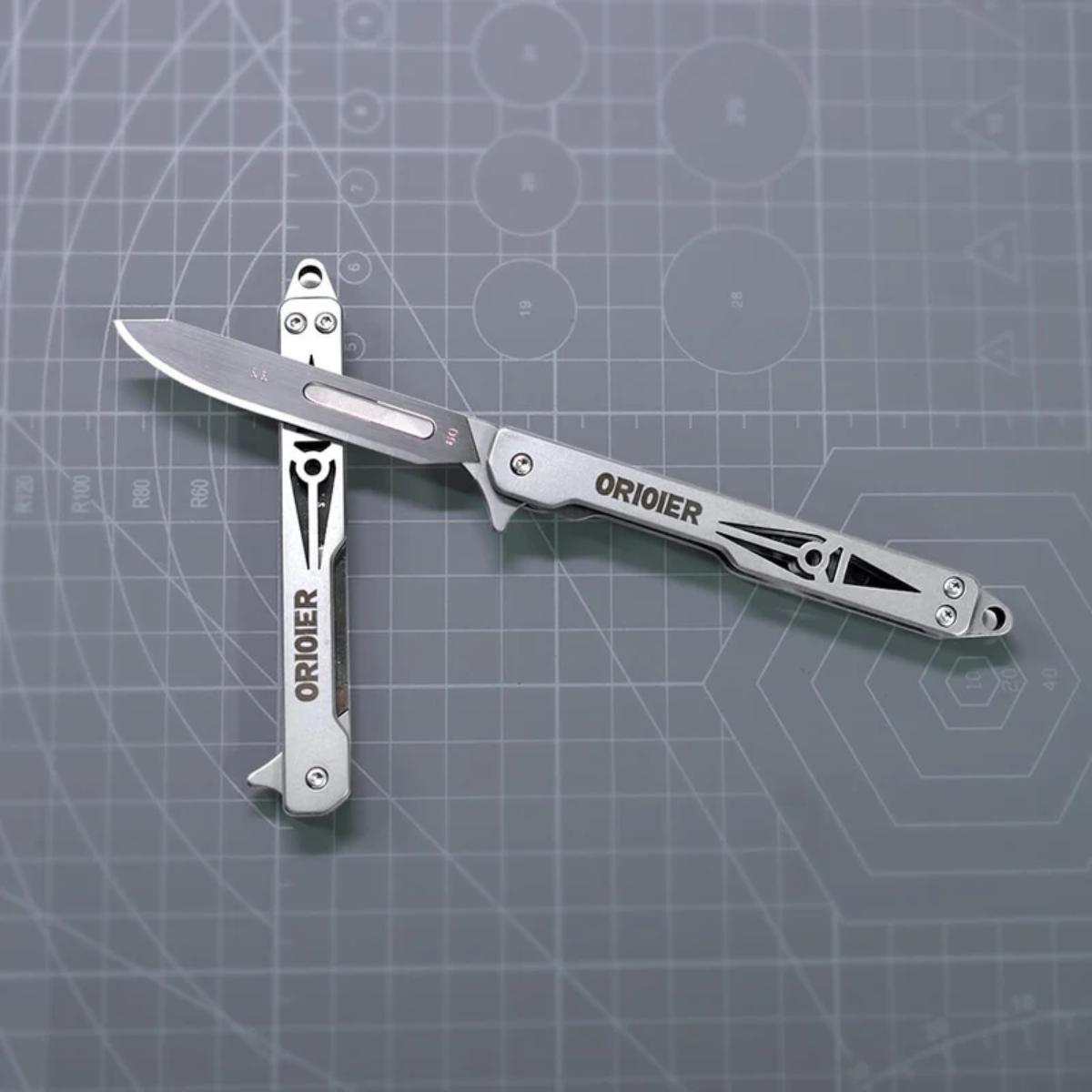 Hanboost Z4 folding utility knife closed