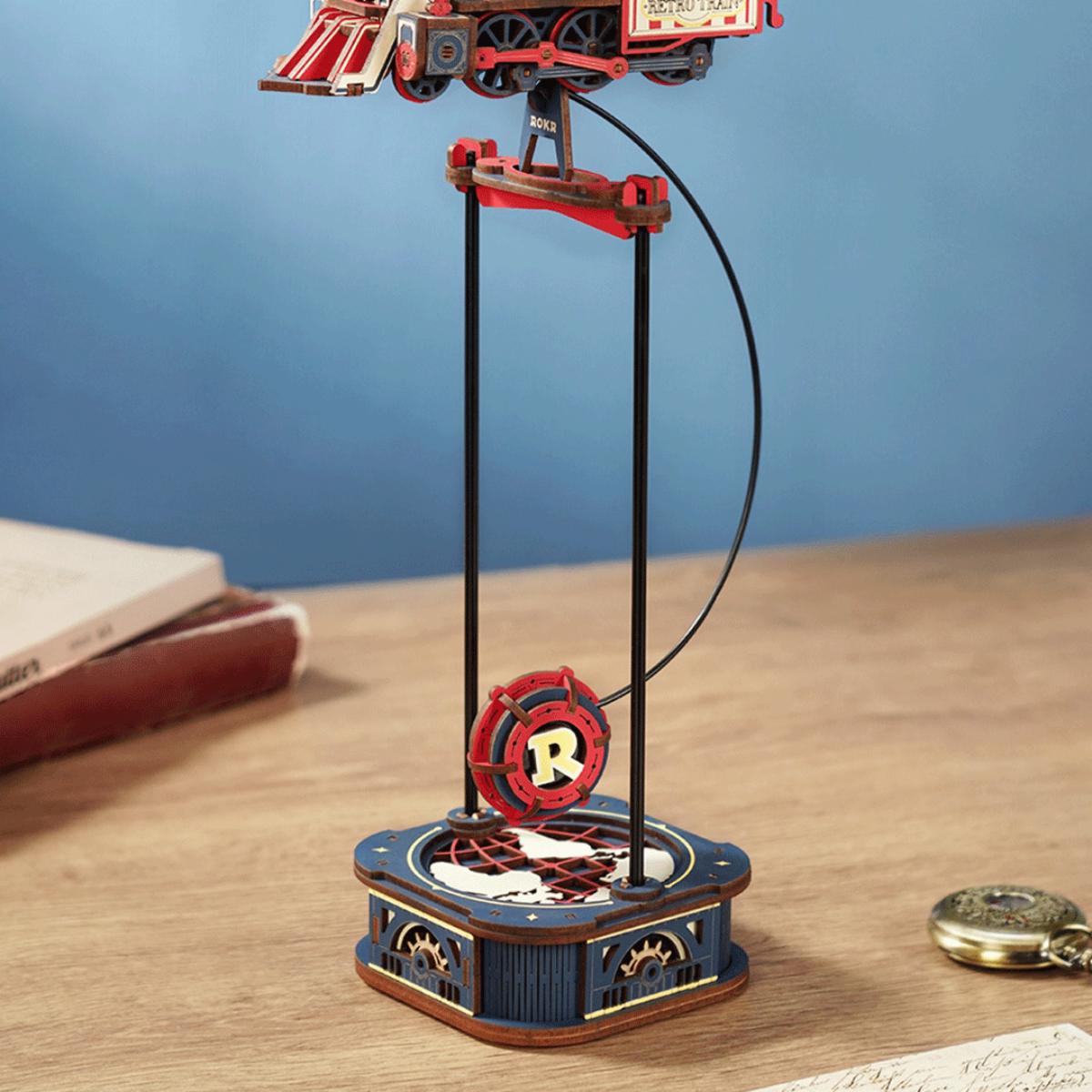 ROKR Power Express MCD07 pendulum wooden model kit
