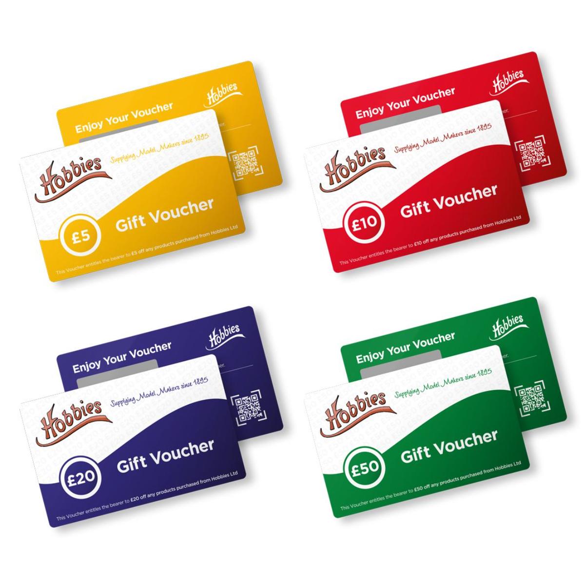 hobbies gift card digital voucher