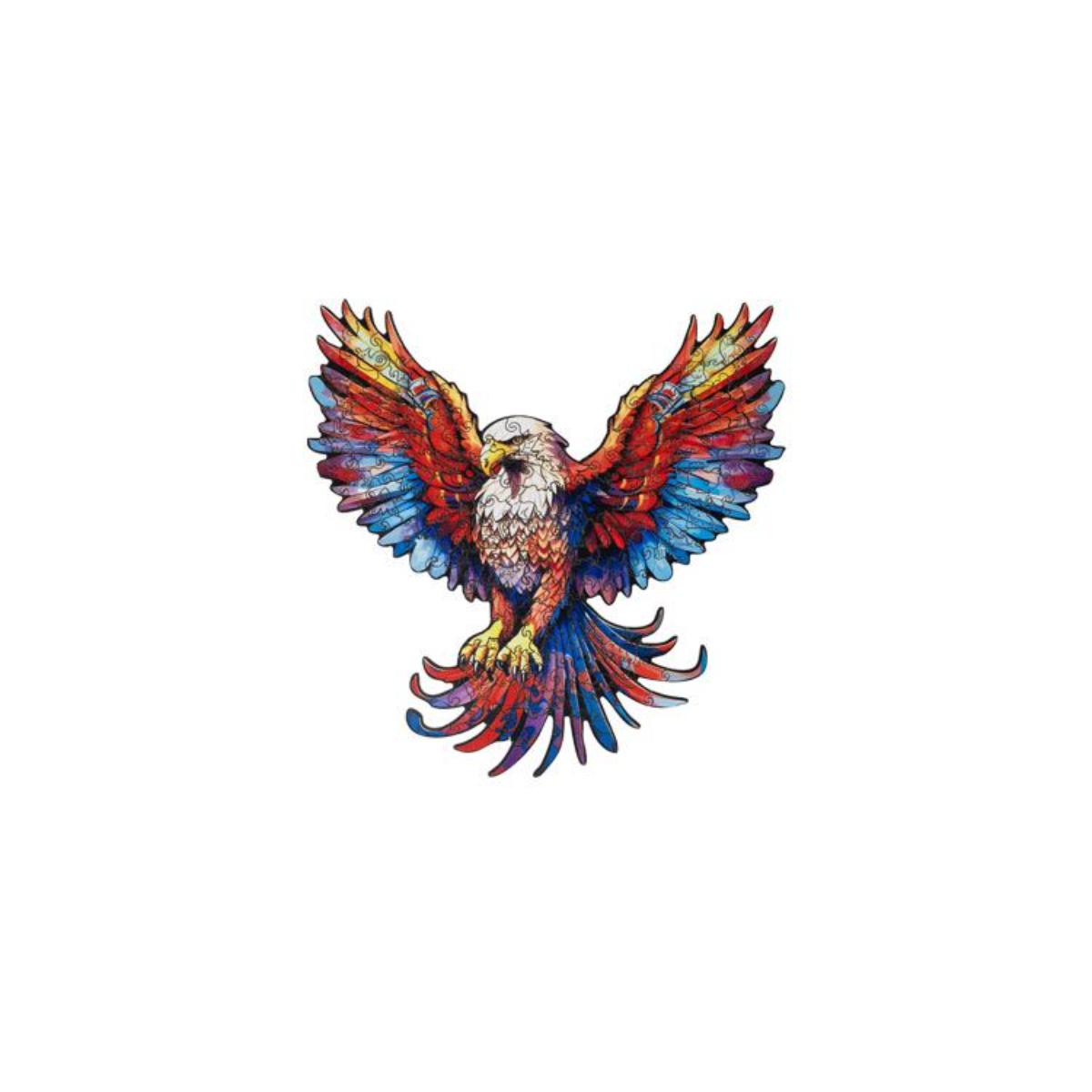 Recent Toys Eagle wooden jigsaw puzzle brain teaser
