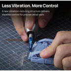 HOZO NeoSander Premium Combo cordless precision detail sander with 64 sanding heads
