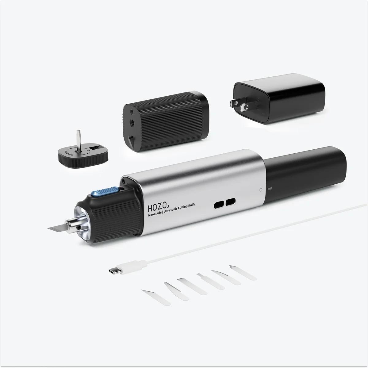 HOZO NeoBlade wireless ultrasonic cutter precision DIY and hobby tool