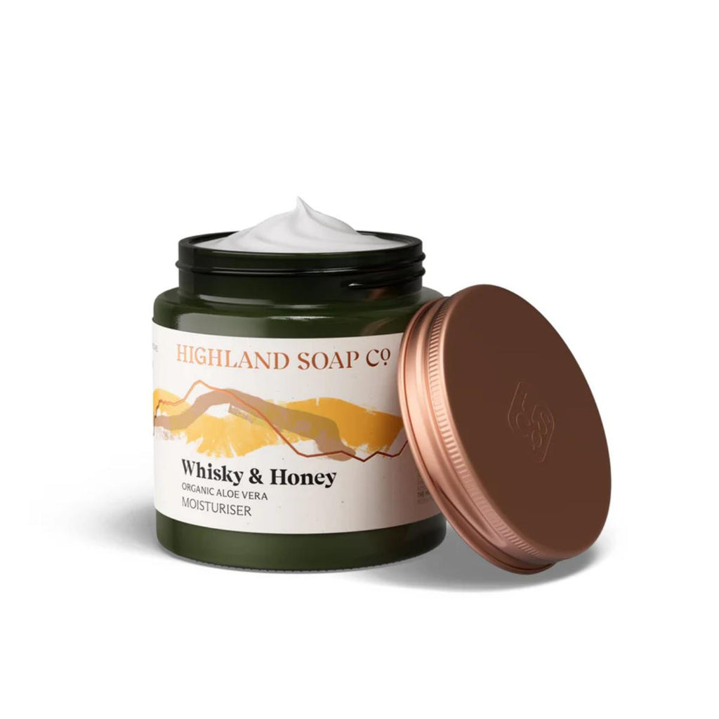 Whisky and Honey Moisturiser 120ml by The Highland Soap Company