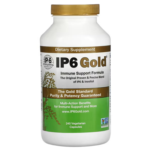 IP6 Gold immune support supplement bottle  