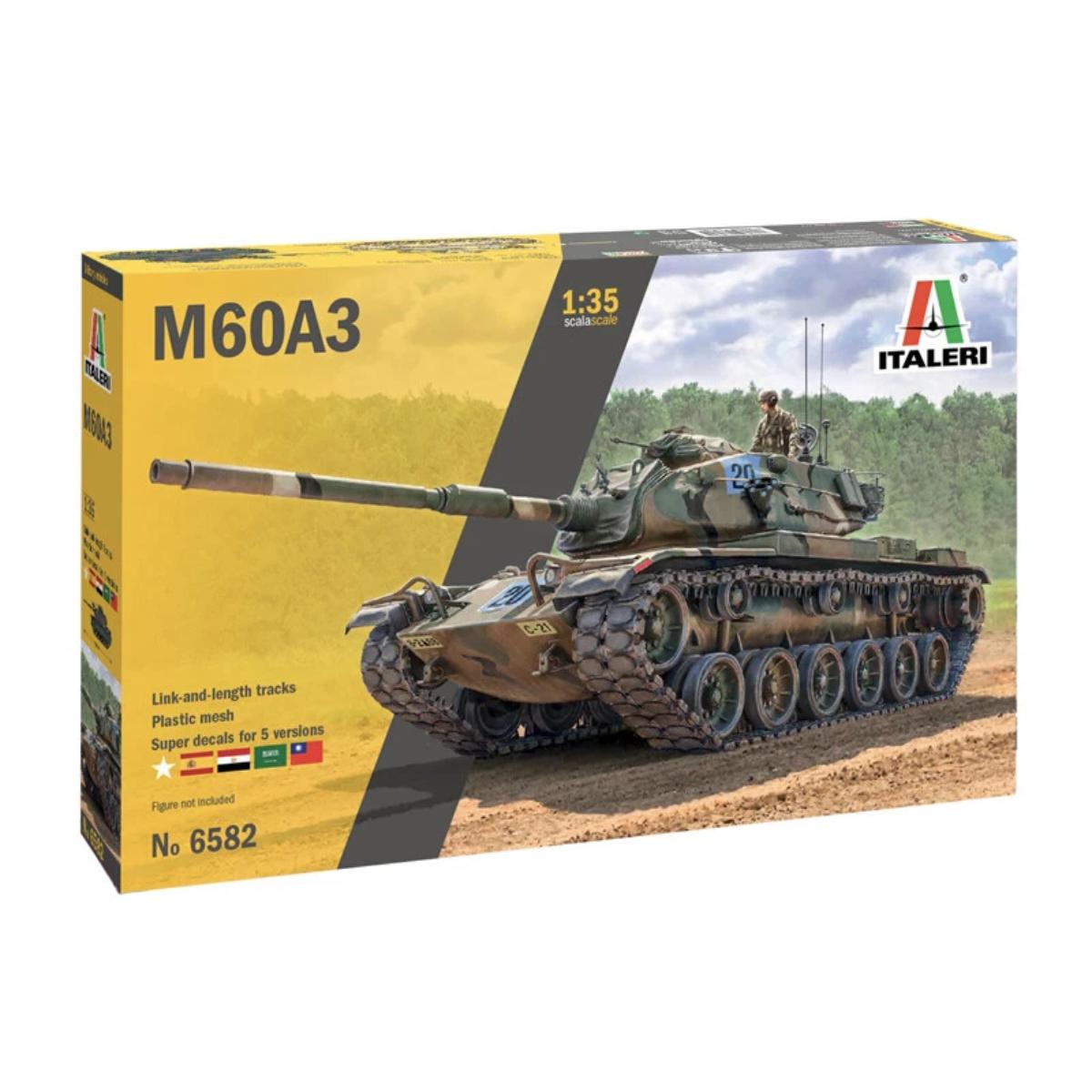 Italeri M60A-3 1/35 model kit box