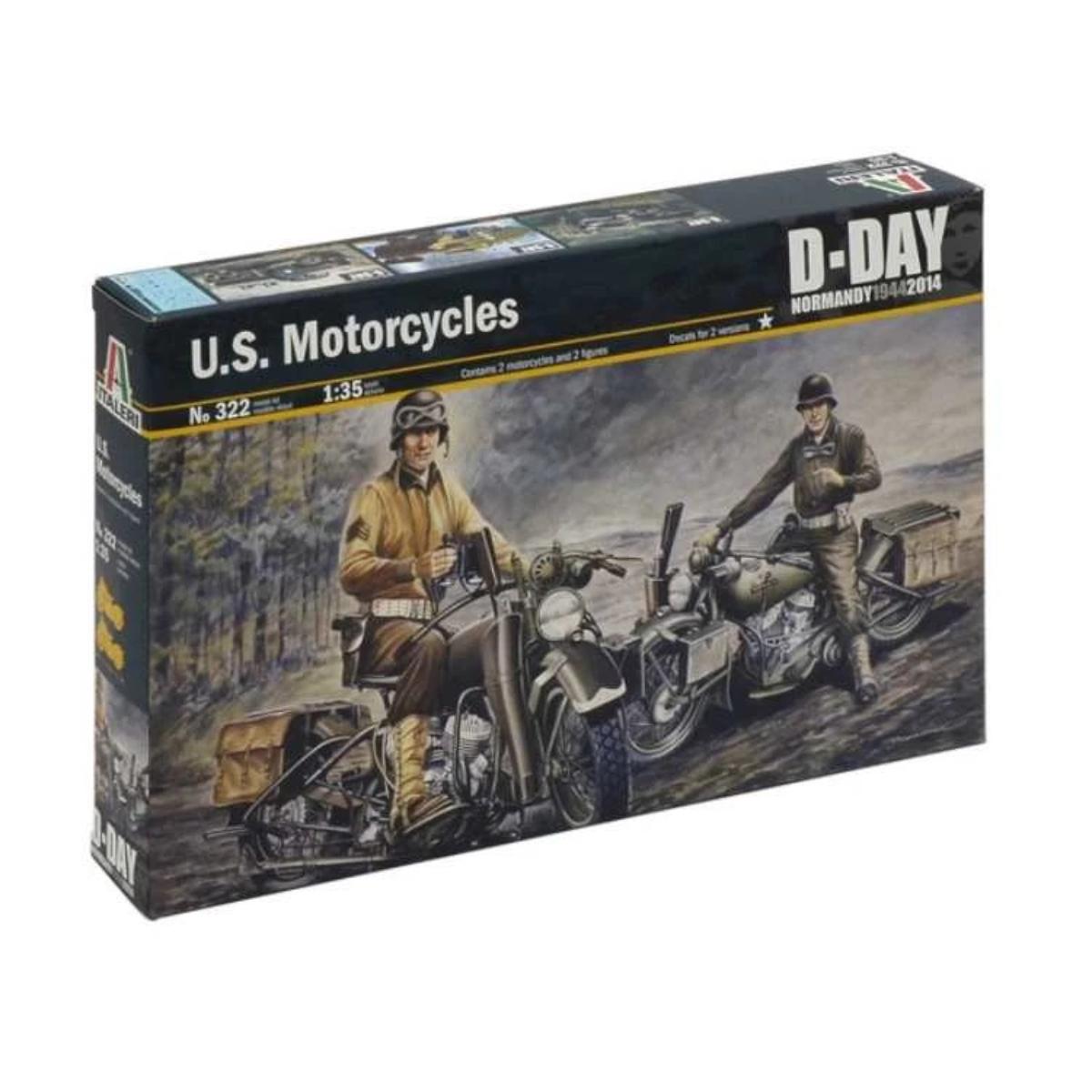 Italeri US Military Police with Motorcycles 1:35 model kit box IT322