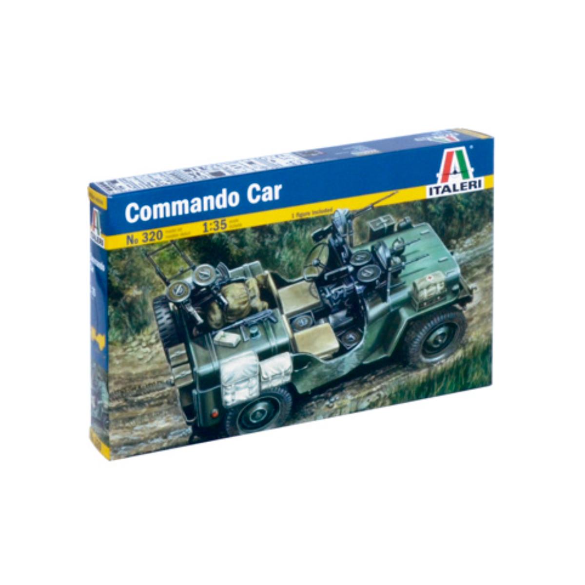 Italeri Commando Car 1:35 model kit box art