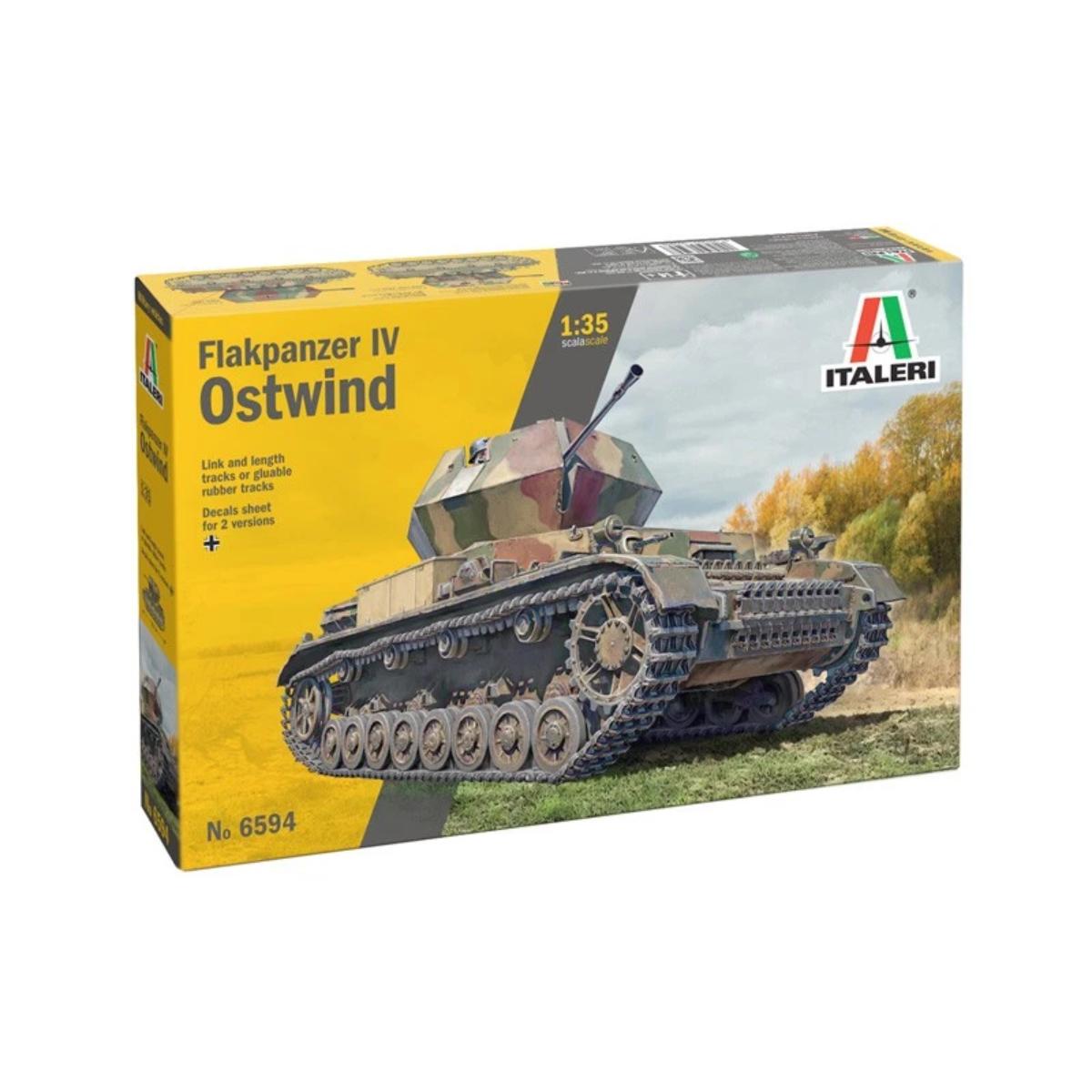 Italeri Flakpanzer IV Ostwind 1:35 model kit box ITA6594