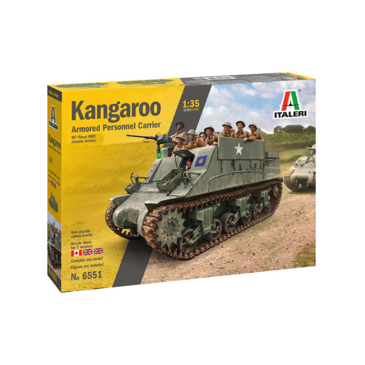 Italeri Kangaroo 1/35 armored personnel carrier model kit box