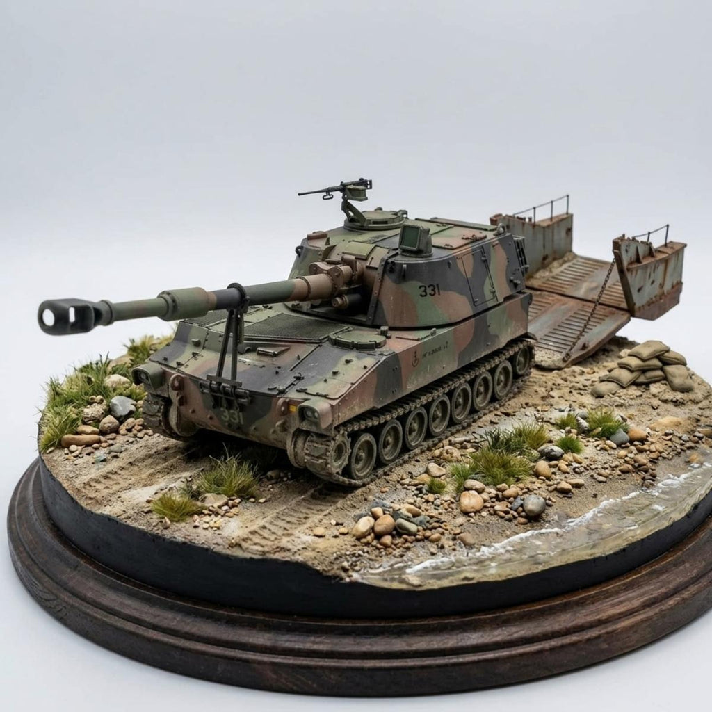 Italeri 6589 M109/A2-A3-G 1/35 scale self-propelled howitzer plastic model kit