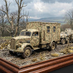 Italeri 1/35 Opel Blitz Radio Truck dioama