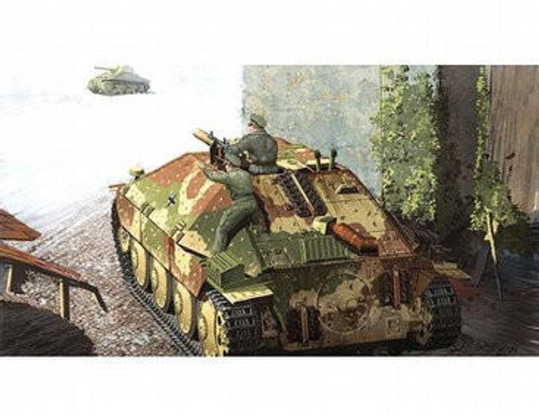 Jagdpanzer 38t Hetzer 1/35 WWII tank model kit