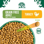 James Wellbeloved Hypoallergenic Grain Free Adult Cat Food Turkey 1.5 kg bag