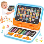 2‑in‑1 Learning Laptop for Toddlers – Educational Toy with Music, Lights and Sound