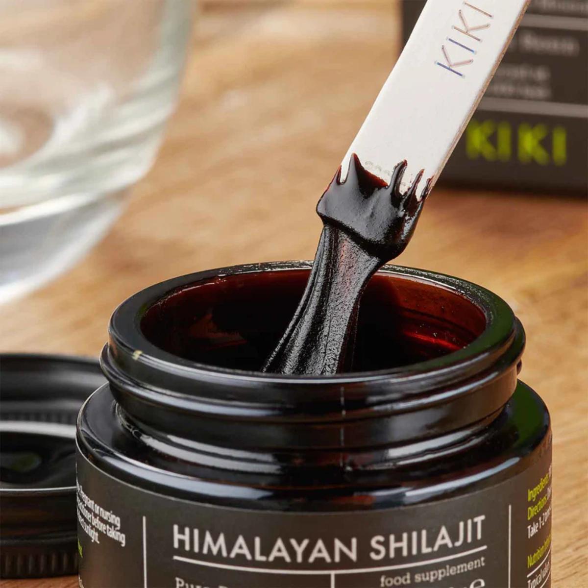 Kiki Health Himalayan Shilajit Resin 30g natural adaptogen supplement