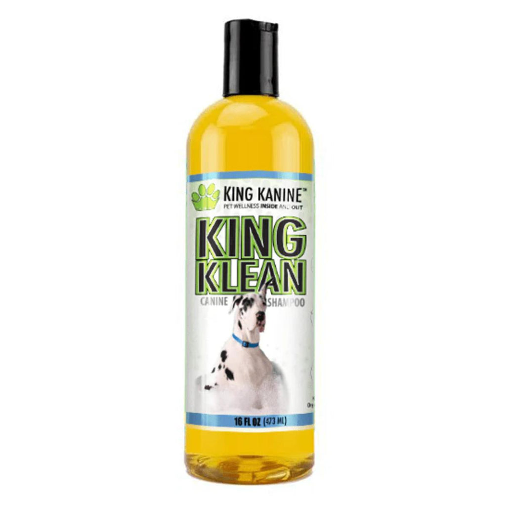 King Klean Natural Organic Dog & Cat Shampoo – 6 organic ingredients for gentle cleansing
