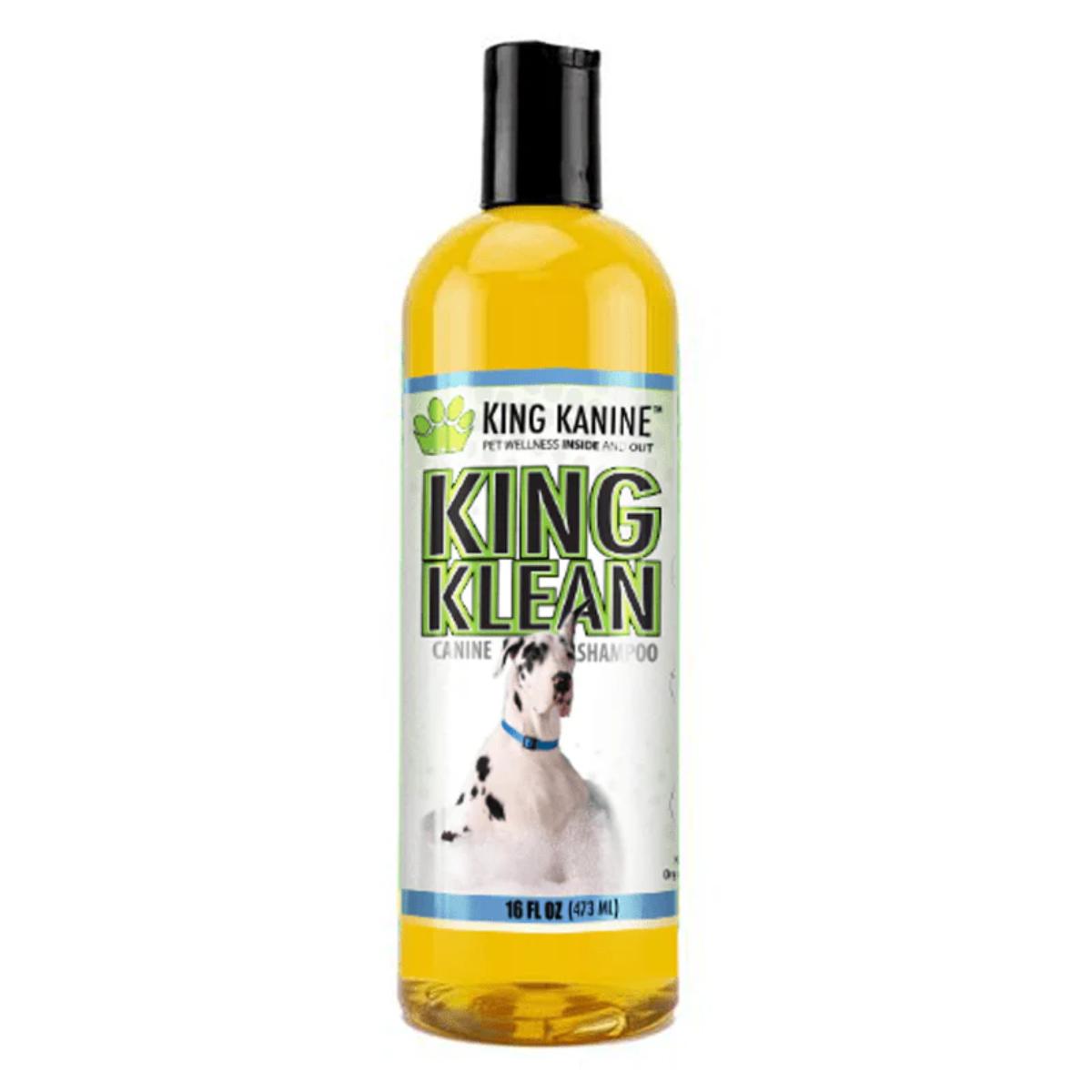 King Klean Natural Organic Dog & Cat Shampoo – 6 organic ingredients for gentle cleansing