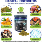 King Kanine Strong Plus immune support supplement for dogs and cats – natural formula for health and vitality