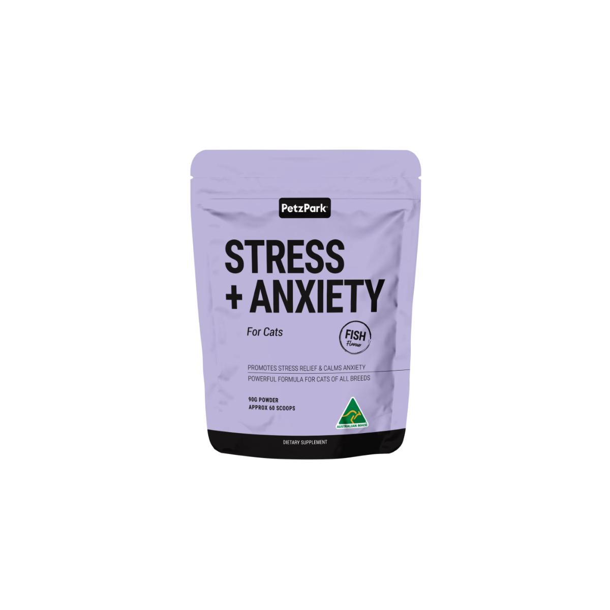 Life Extension Petz Park Stress + Anxiety for Cats calming powder bottle