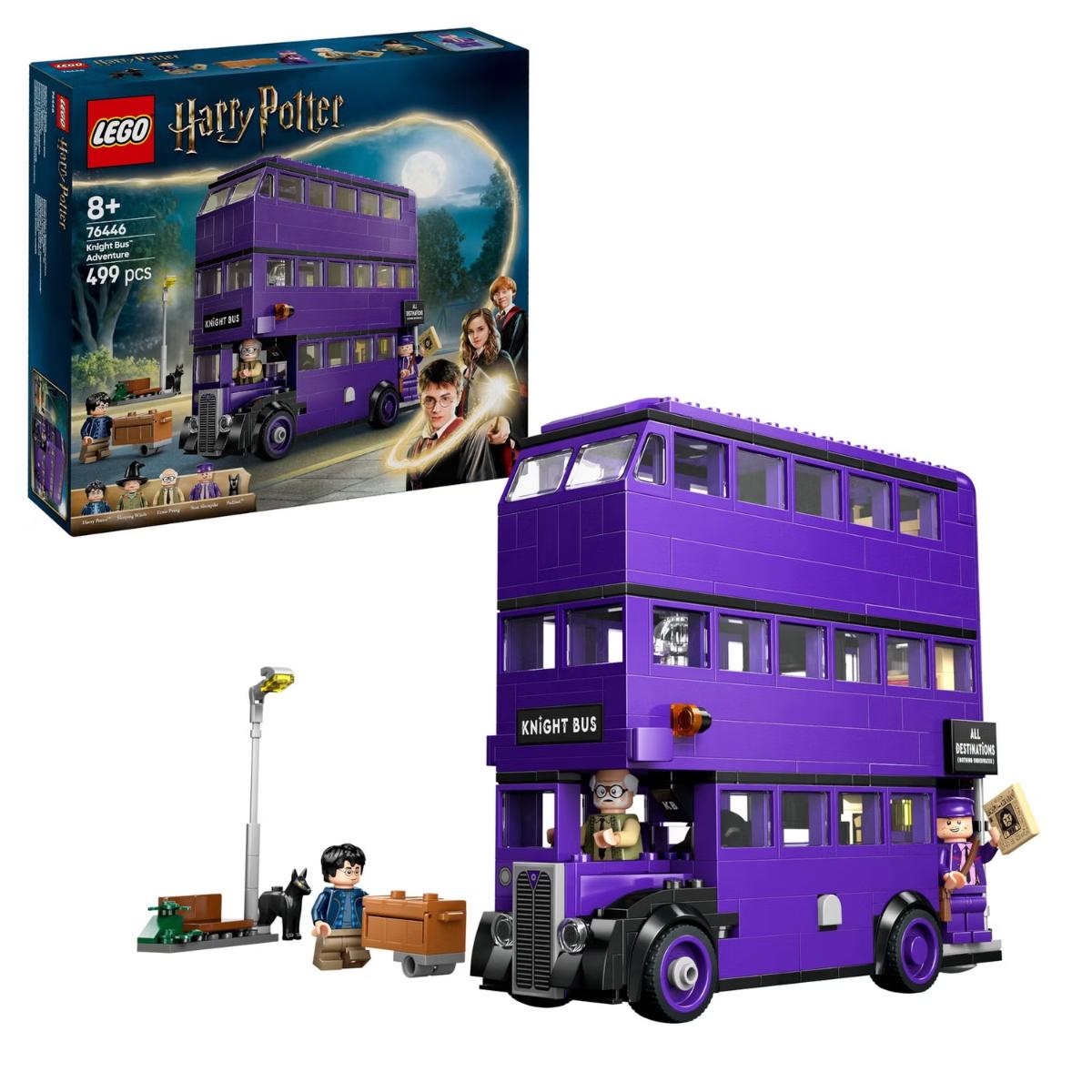 LEGO Harry Potter Knight Bus Adventure set 76446 – triple decker bus model