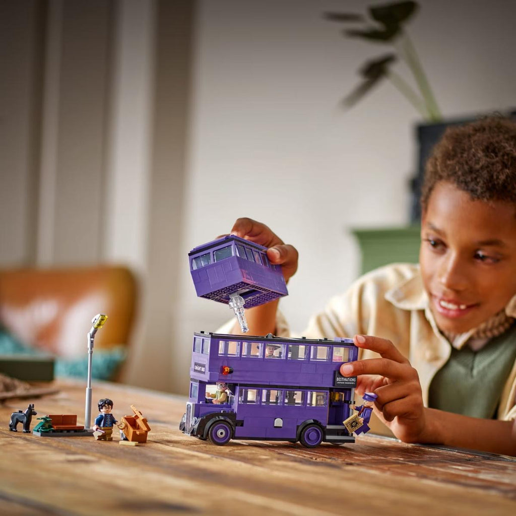 LEGO Harry Potter Knight Bus Adventure set 76446 – triple decker bus model