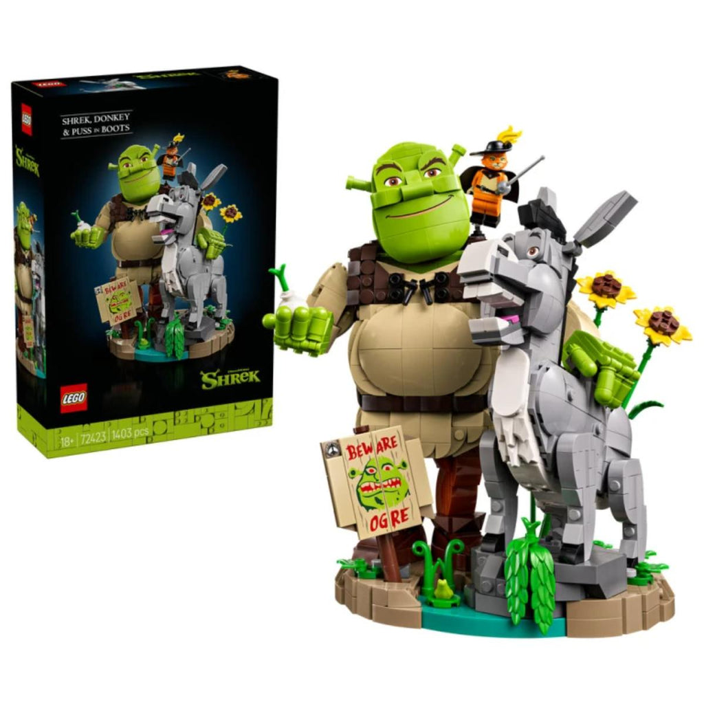LEGO Shrek Donkey & Puss in Boots 72423 DreamWorks Display Set