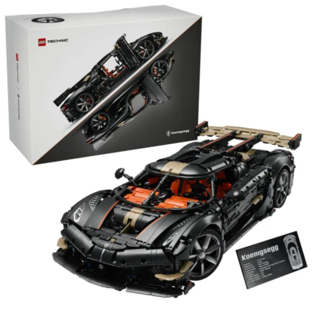 LEGO Technic Koenigsegg Sadair's Spear Megacar 42232 Ultimate Collector Set