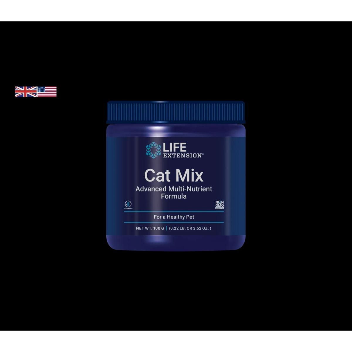Life Extension Cat Mix multinutrient powder for cats 100g