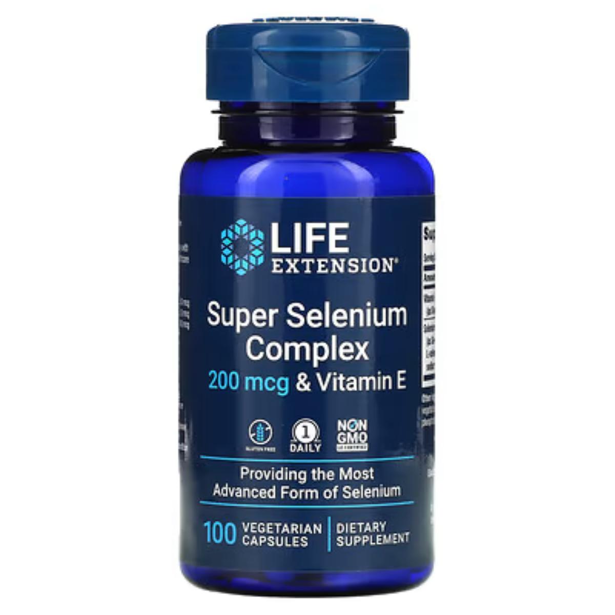 Life Extension Super Selenium Complex with Vitamin E – antioxidant and immune support
