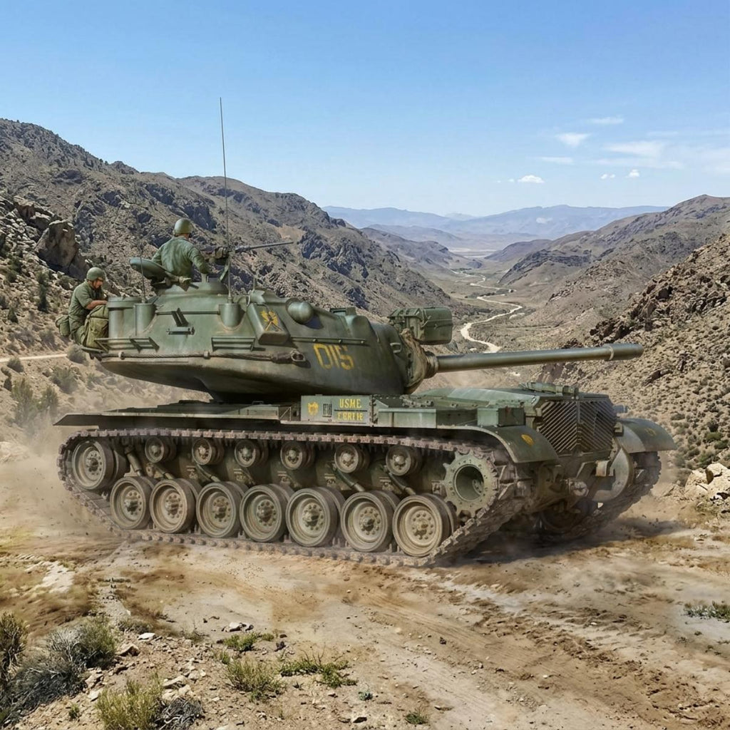 Takom 1/35 M103A2 Heavy Tank plastic model kit TAK2140